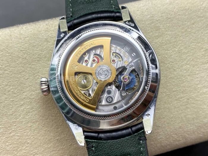 8 Factory Rolex 1908 52509 0006 39mm Steel Leather Strap Arabic Numerals White Dial 7 Super Clone Watch,Clean Factory Watch