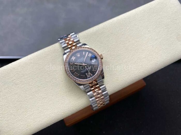 8 Factory Rolex Counterweight Datejust 278381RBR 003 6 Super Clone Watch,Clean Factory Watch