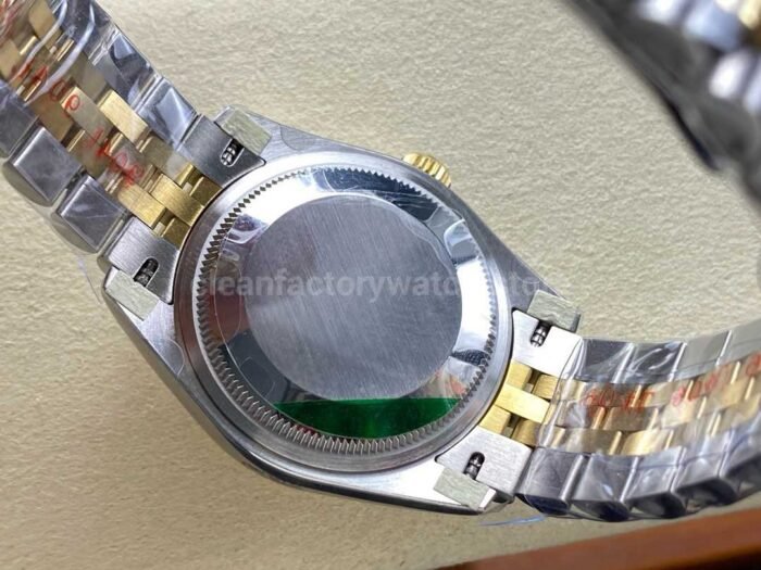 8 Factory Rolex counterweight Datejust 278273 0014 31mm Half Yellow Gold Champagne Dial Jubil Super Clone Watch,Clean Factory Watch