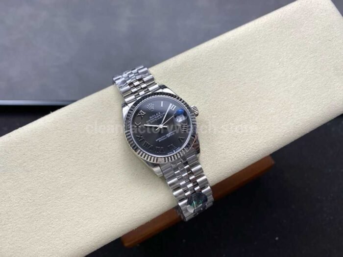 8 Factory Rolex counterweight Datejust 278274 0022 31mm Full 904L Roman Numerals Grey Dial J 7 Super Clone Watch,Clean Factory Watch