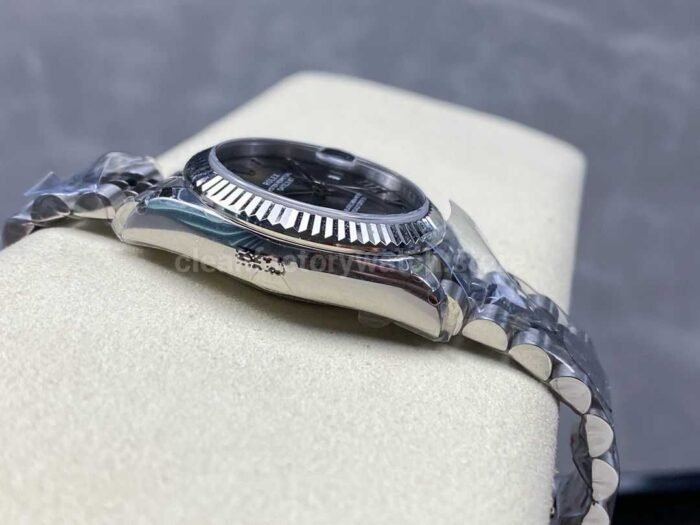 8 Factory Rolex counterweight Datejust 278274 0022 31mm Full 904L Roman Numerals Grey Dial J 9 Super Clone Watch,Clean Factory Watch