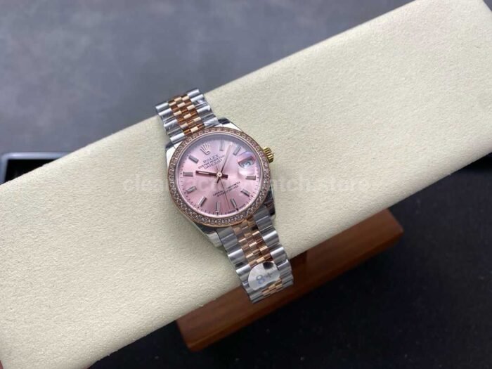 8 Factory Rolex counterweight Datejust 278381RBR 0010 31mm Diamond Rose Gol 3 Super Clone Watch,Clean Factory Watch
