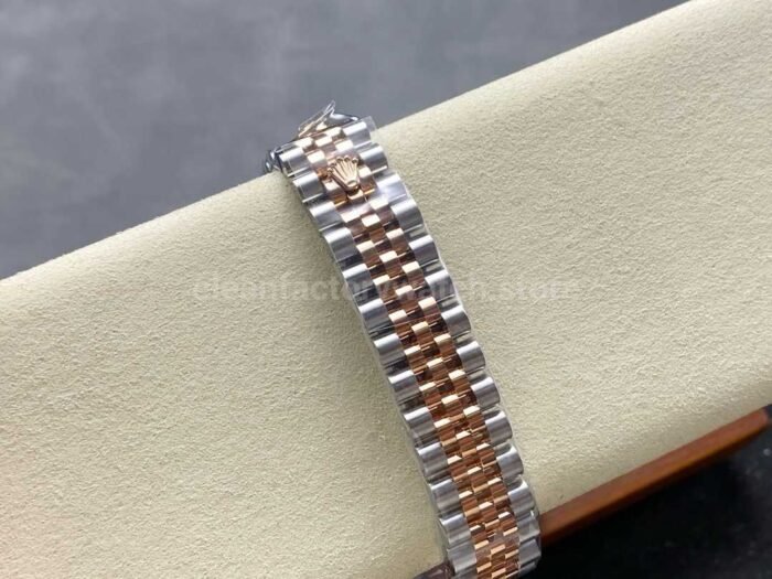 8 Factory Rolex counterweight Datejust 278381RBR 0010 31mm Diamond Rose Gol 7 Super Clone Watch,Clean Factory Watch