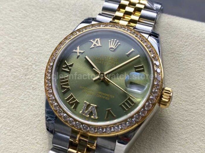 8 Factory Rolex counterweight Datejust 278383RB 5 Super Clone Watch,Clean Factory Watch