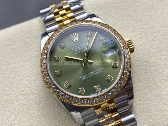 8 Factory Rolex counterweight Datejust 278383RBR 0030 31mm Dia Super Clone Watch,Clean Factory Watch