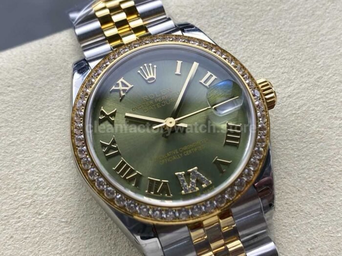 8 Factory Rolex counterweight Datejust 278383RBR 1 Super Clone Watch,Clean Factory Watch