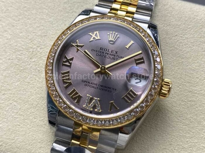 8 Factory Rolex counterweight Datejust 278383RBR 31mm 3 Super Clone Watch,Clean Factory Watch