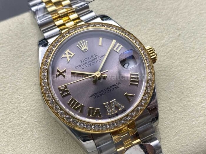 8 Factory Rolex counterweight Datejust 278383RBR 31mm 6 Super Clone Watch,Clean Factory Watch