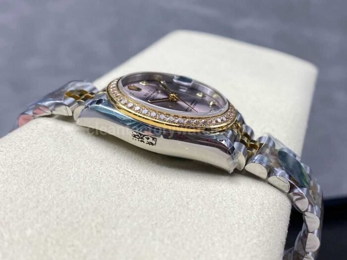 8 Factory Rolex counterweight Datejust 278383RBR 31mm Diamond Yellow 9 Super Clone Watch,Clean Factory Watch