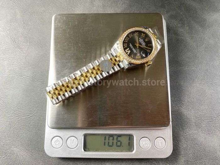 8 Factory Rolex counterweight Datejust 278383RBR 4 Super Clone Watch,Clean Factory Watch