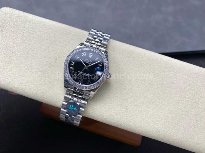 8 Factory Rolex counterweight Datejust 278384RBR 0002 31mm Diam Super Clone Watch,Clean Factory Watch