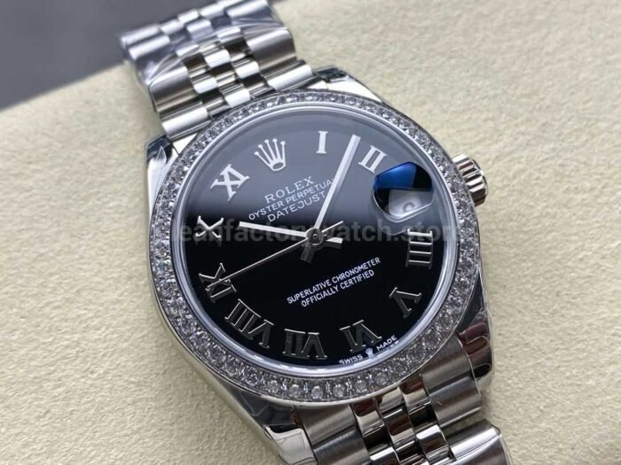 8 Factory Rolex counterweight Datejust 278384RBR 0002 31mm Diam 8 Super Clone Watch,Clean Factory Watch