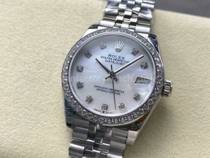 8 Factory Rolex counterweight Datejust 278384RBR 0008 31mm D 3 Super Clone Watch,Clean Factory Watch
