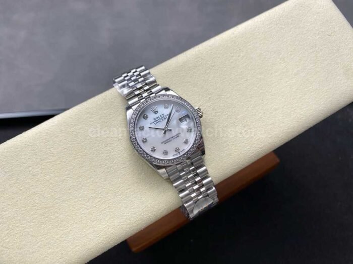 8 Factory Rolex counterweight Datejust 278384RBR 0008 31mm D 7 Super Clone Watch,Clean Factory Watch
