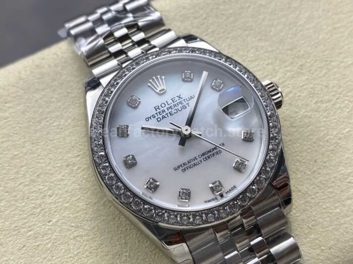 8 Factory Rolex counterweight Datejust 278384RBR 0008 31mm Dia 1 Super Clone Watch,Clean Factory Watch