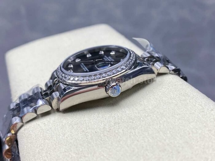 8 Factory Rolex counterweight Datejust 278384RBR 0010 31mm Diamond Whit 3 Super Clone Watch,Clean Factory Watch