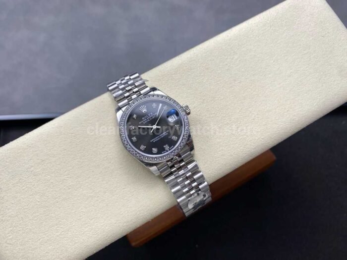 8 Factory Rolex counterweight Datejust 278384RBR 0010 31mm Diamond Whit 5 Super Clone Watch,Clean Factory Watch