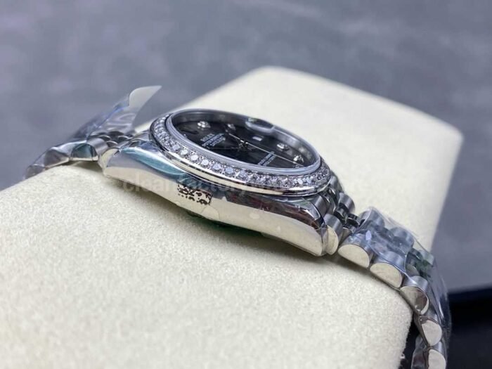 8 Factory Rolex counterweight Datejust 278384RBR 0010 31mm Diamond Whit Super Clone Watch,Clean Factory Watch