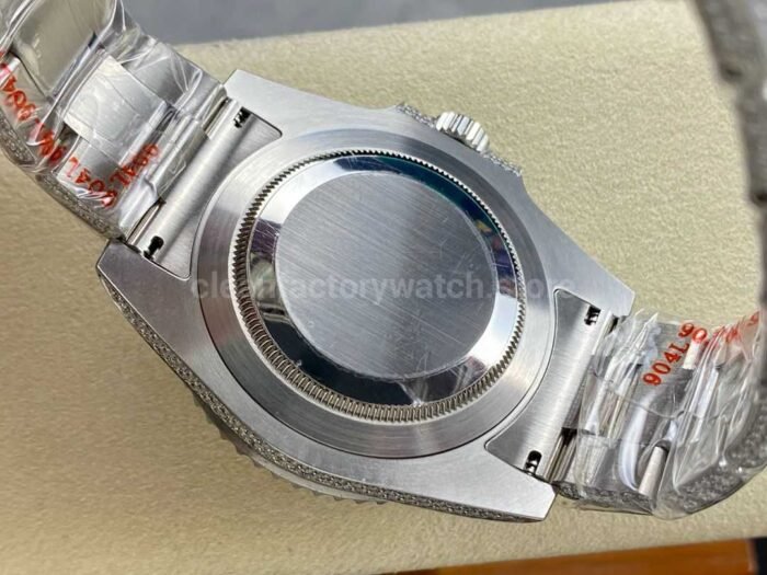 AMG Factory Rolex Submariner Date 116619LB 40mm Blue&White Diamond Bezel Full 904L&Diamond Blue Dial - Image 8