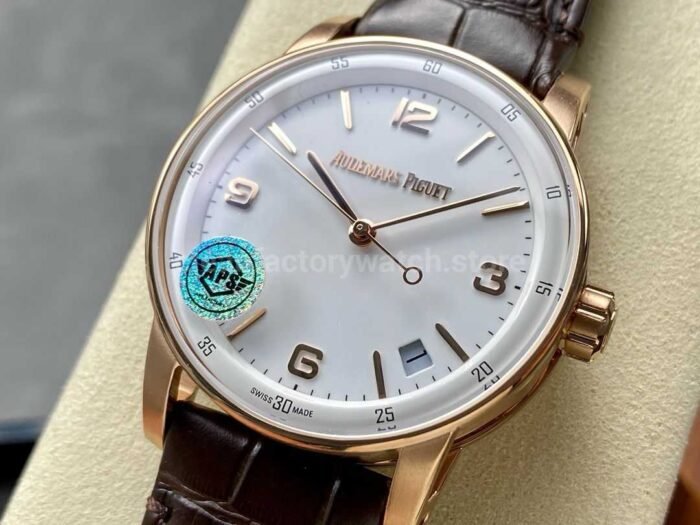 APS Factory Audemars Piguet Code 11.59 15210OR.OO .A099CR.01 41mm Rose Go 8 Super Clone Watch,Clean Factory Watch