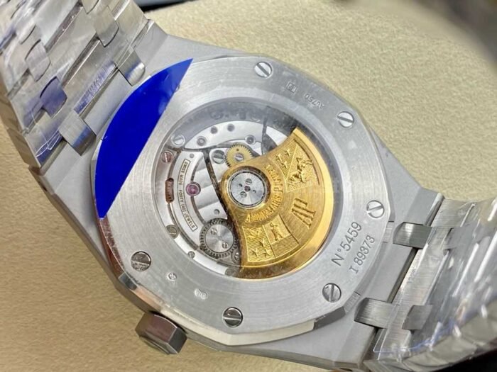 APS Factory Audemars Piguet Royal Oak Frosted Selfwinding 15410 41mm Full Frosted Steel Bl 9 Super Clone Watch,Clean Factory Watch