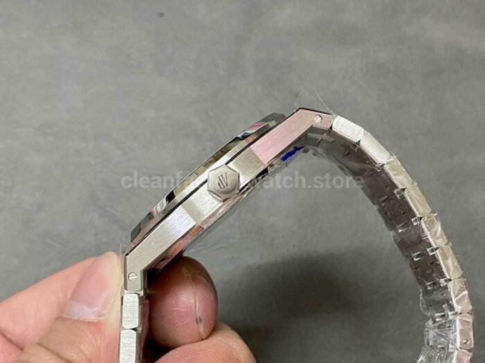 APS Factory Audemars Piguet Royal Oak Frosted Selfwinding 15410 41mm Full Frosted Steel Gr 5 Super Clone Watch,Clean Factory Watch