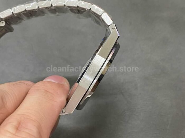 APS Factory Audemars Piguet Royal Oak Frosted Selfwinding 15410 41mm Full Frosted Steel W 5 Super Clone Watch,Clean Factory Watch