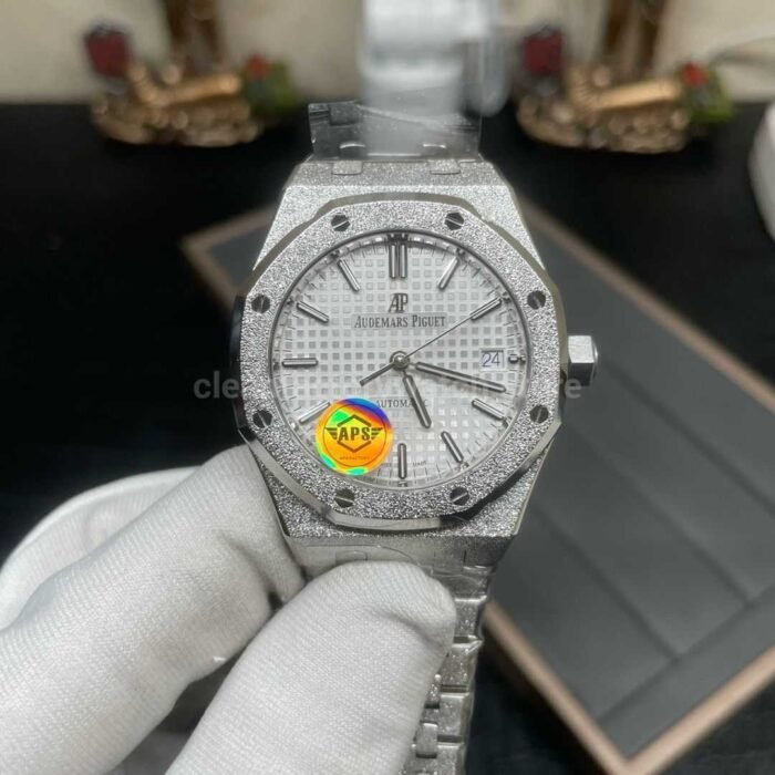 APS Factory Audemars Piguet Royal Oak Frosted Selfwinding 15454OR.GG 8 Super Clone Watch,Clean Factory Watch