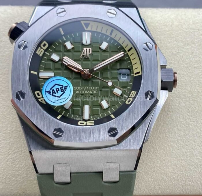 APS Factory Audemars Piguet Royal Oak Offshore Diver Selfwinding 42mm 15720ST.OO .A052CA.01 1 Super Clone Watch,Clean Factory Watch