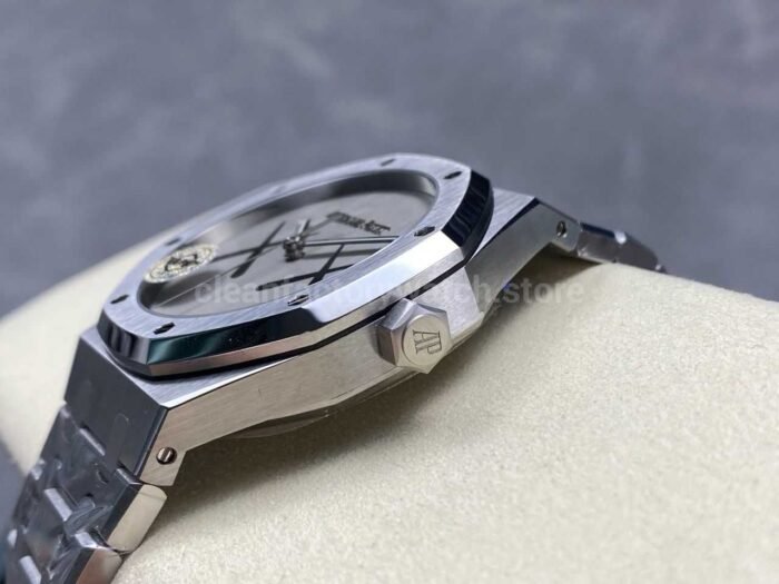 APS Factory Audemars Piguet Royal Oak Selfwinding 15500 KAWS 41mm Full Steel Silver Dial 7 Super Clone Watch,Clean Factory Watch