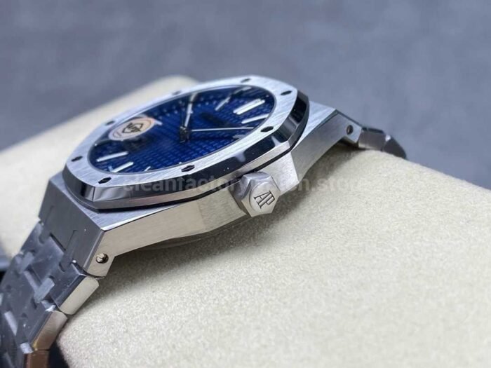 APS Factory Audemars Piguet Royal Oak Selfwinding 15510ST.OO.1320ST.01 41mm Full Steel Blue Dial - Image 6