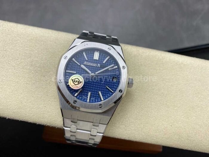 APS Factory Audemars Piguet Royal Oak Selfwinding 15510ST.OO.1320ST.01 41mm Full Steel Blue Dial - Image 4