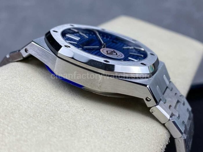 APS Factory Audemars Piguet Royal Oak Selfwinding 15510ST.OO.1320ST.01 41mm Full Steel Blue Dial - Image 5