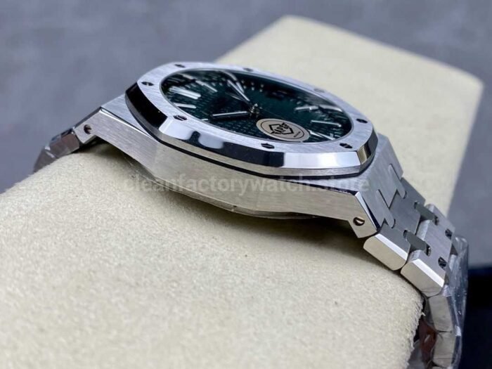 APS Factory Audemars Piguet Royal Oak Selfwinding 15510ST.OO.1320ST.09 41mm Full Steel Green Dial - Image 5