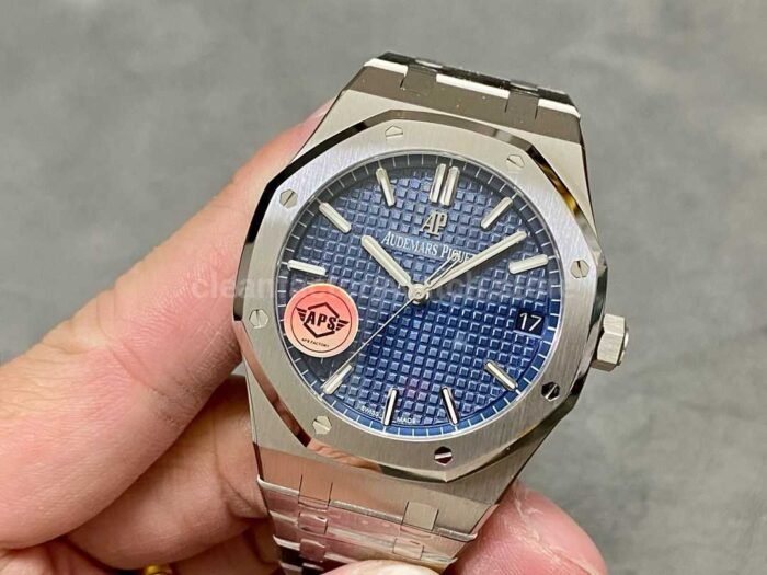 APS Factory Audemars Piguet Royal Oak Selfwinding 41mm 15400ST.OO .1220ST.01 Blue Dial 1 Super Clone Watch,Clean Factory Watch
