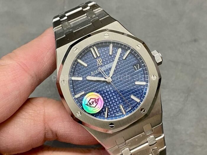 APS Factory Audemars Piguet Royal Oak Selfwinding 41mm 15400ST.OO .1220ST.01 Blue Dial 4 Super Clone Watch,Clean Factory Watch