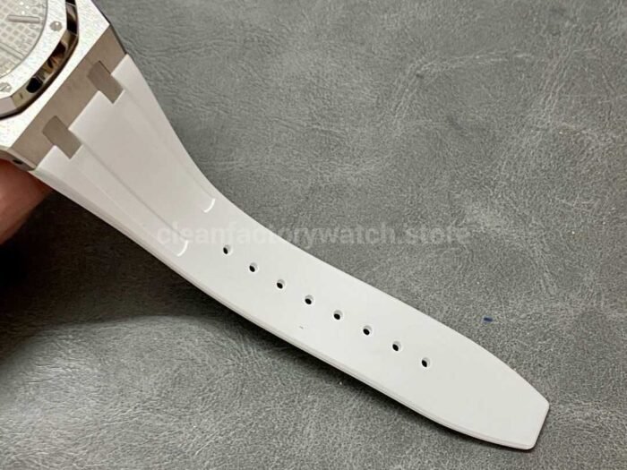 APS Factory Audemars Piguet Royal Oak Selfwinding 41mm 15400ST.OO .1220ST.04 Rubber Stra 7 Super Clone Watch,Clean Factory Watch