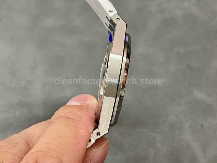 APS Factory Audemars Piguet Royal Oak Selfwinding 41mm 15400ST.OO .1220ST.04 Rubber Stra Super Clone Watch,Clean Factory Watch