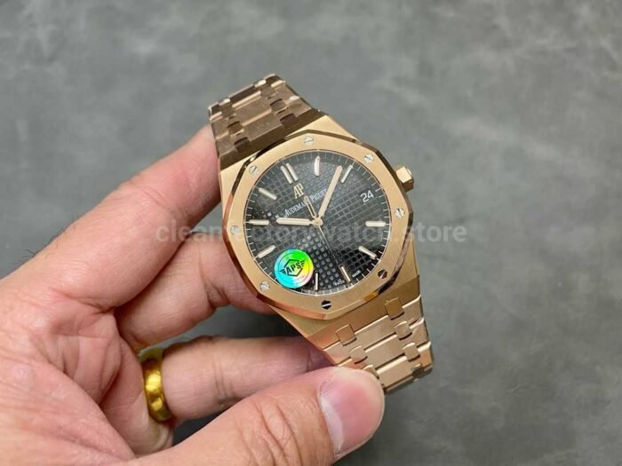 APS Factory Audemars Piguet Royal Oak Selfwinding 41mm 15500OR.OO .1220OR.01 Full Rose 3 Super Clone Watch,Clean Factory Watch