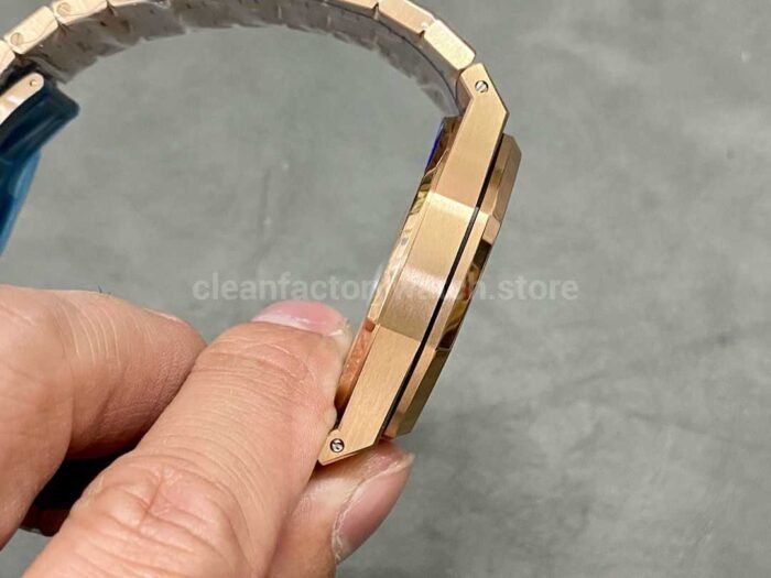 APS Factory Audemars Piguet Royal Oak Selfwinding 41mm 15500OR.OO .1220OR.01 Full Rose 4 Super Clone Watch,Clean Factory Watch