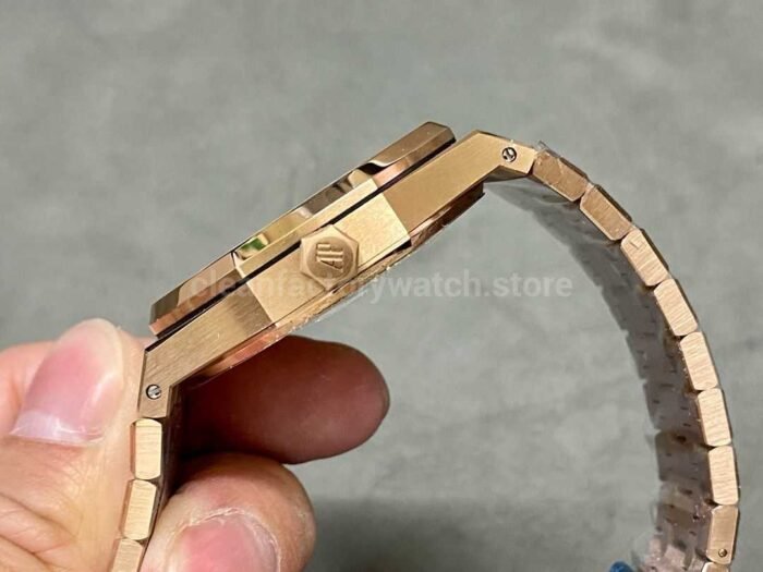 APS Factory Audemars Piguet Royal Oak Selfwinding 41mm 15500OR.OO .1220OR.01 Full Rose 6 Super Clone Watch,Clean Factory Watch