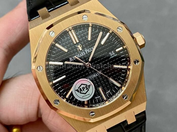 APS Factory Counterweight Audemars Piguet Royal Oak Selfwin 4 Super Clone Watch,Clean Factory Watch