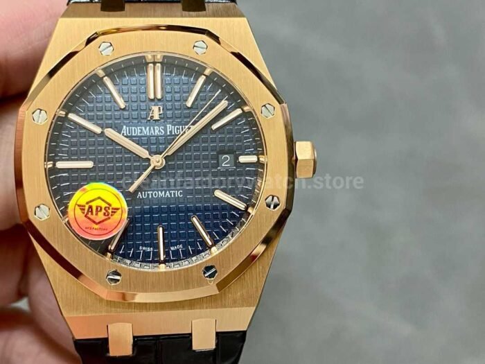 APS Factory Counterweight Audemars Piguet Royal Oak Selfwinding 41mm 15400O 4 Super Clone Watch,Clean Factory Watch