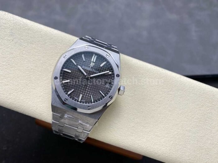 APW Factory Audemars Piguet Royal Oak 15500STOO1220ST02 41mm Full Steel Grey Dial 3 Super Clone Watch,Clean Factory Watch