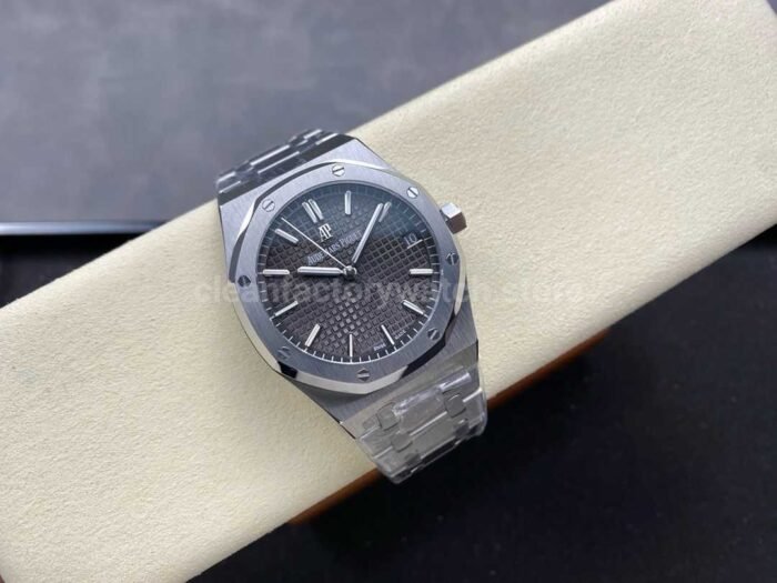 APW Factory Audemars Piguet Royal Oak 15500STOO1220ST02 41mm Full Steel Grey Dial 4 Super Clone Watch,Clean Factory Watch
