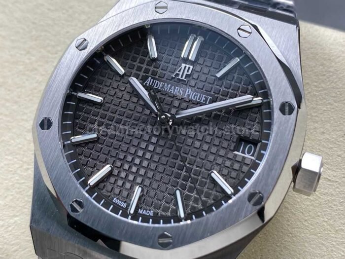 APW Factory Audemars Piguet Royal Oak 15500STOO1220ST02 41mm Full Steel Grey Dial 8 Super Clone Watch,Clean Factory Watch