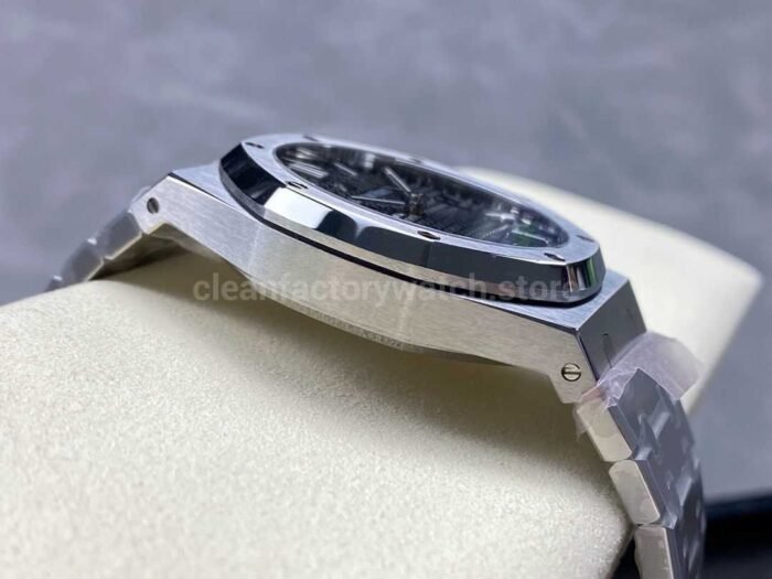 APW Factory Audemars Piguet Royal Oak 15500STOO1220ST03 41mm Full Steel Black Dial 4 Super Clone Watch,Clean Factory Watch