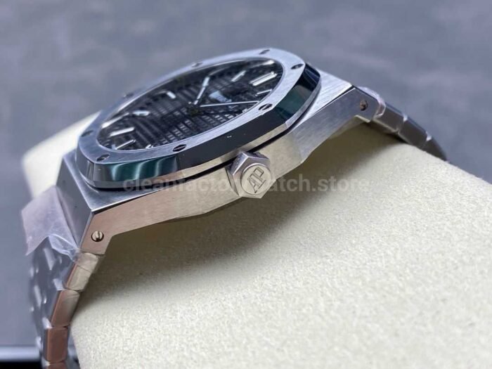 APW Factory Audemars Piguet Royal Oak 15500STOO1220ST03 41mm Full Steel Black Dial 9 Super Clone Watch,Clean Factory Watch