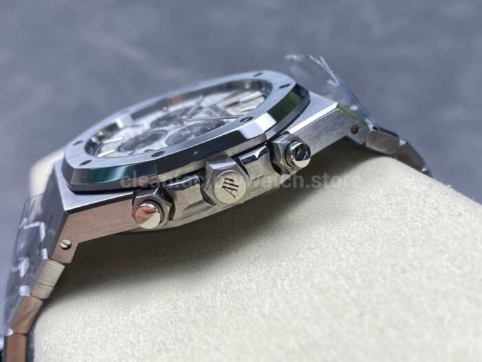 APW Factory Audemars Piguet Royal Oak Chronograph 26331STOO1220ST03 41mm Full Steel Silve 11 Super Clone Watch,Clean Factory Watch