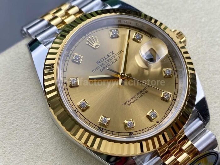 ARF Factory Counterweight Rolex Datejust 41 126333 0012 10 Super Clone Watch,Clean Factory Watch